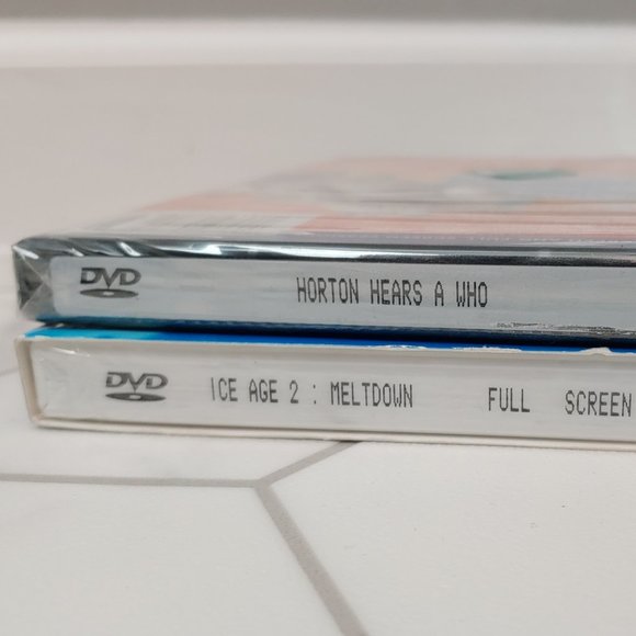 Factory Sealed Kids DVD Movie Bundle- Ice Age: The Meltdown & Horton Hears a Who - Picture 5 of 7